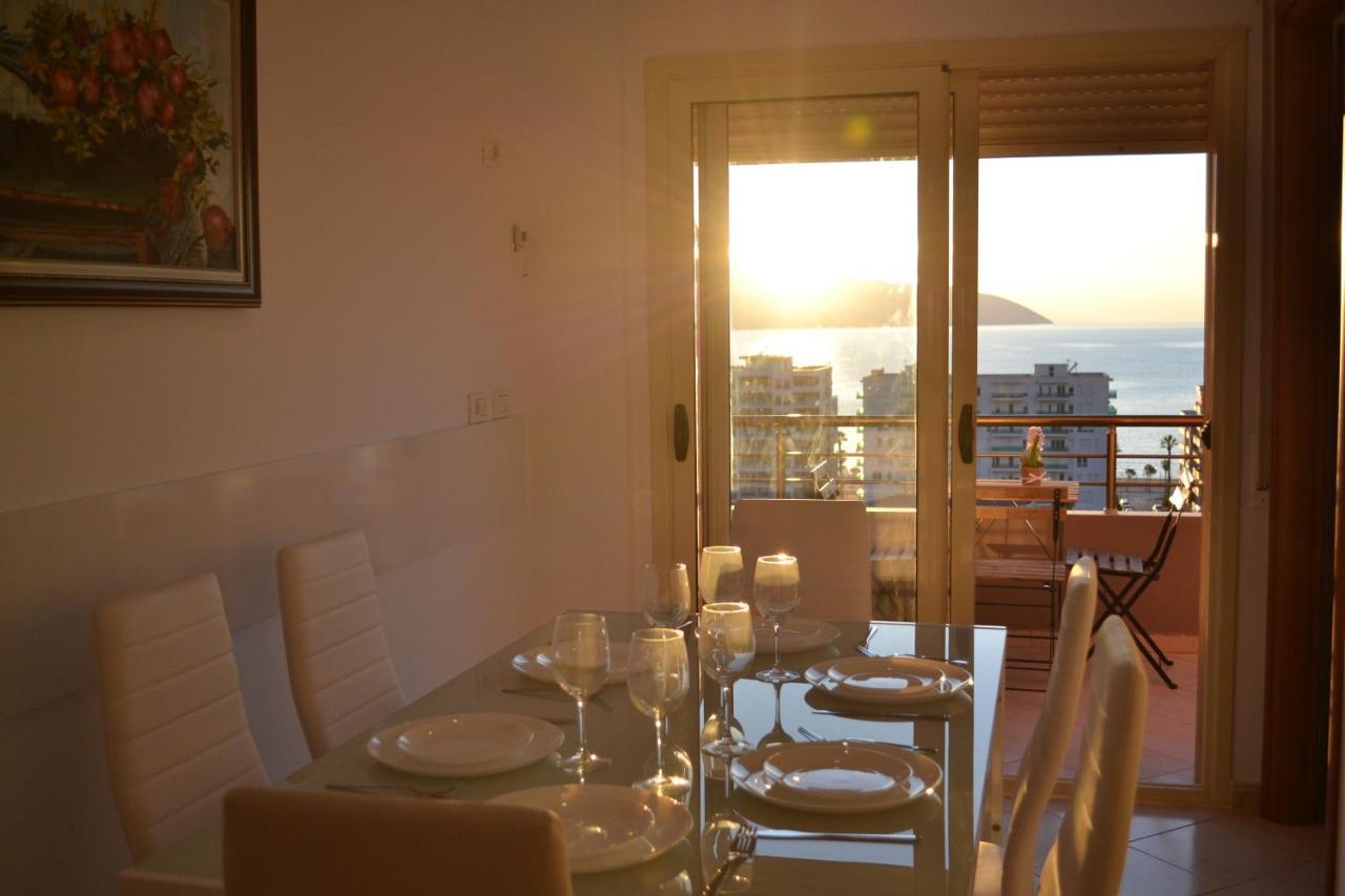 Seaview Penthouse 2 Bedrooms Apartment & Box Garage Vlore Exterior photo